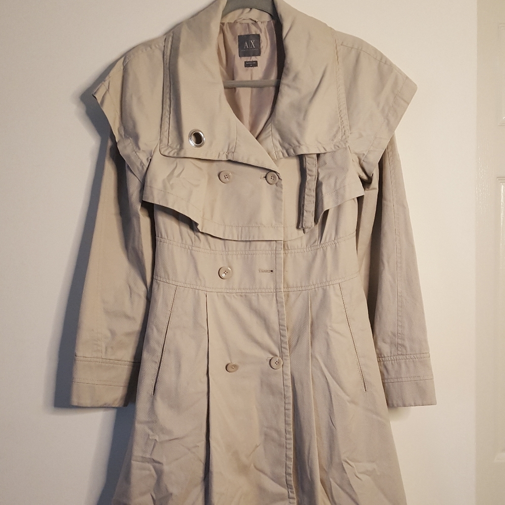 A/X ARMANI EXCHANGE TRENCH COAT